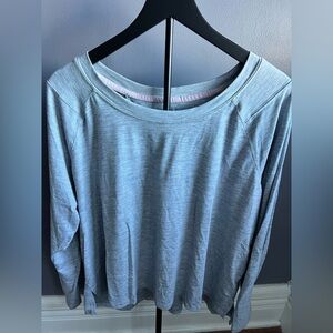 RBX Women's 2 XL Light Blue Long Sleeve Top